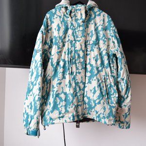 Boho Ski Jacket 686 ACE Artist Collaboration  Snowboard  .zip up &magnet